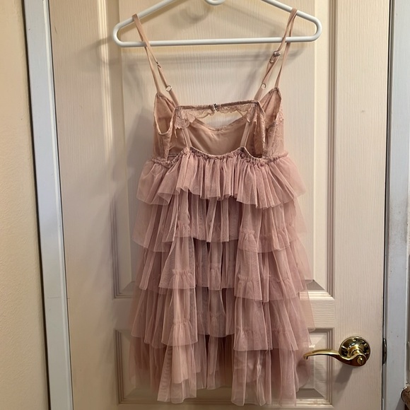 Free People After Midnight Babydoll Tulle Slip NWT - Picture 6 of 8